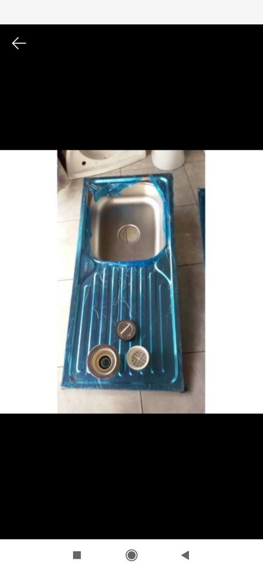 Bak/wastafel Cuci Piring Stainless 96cm