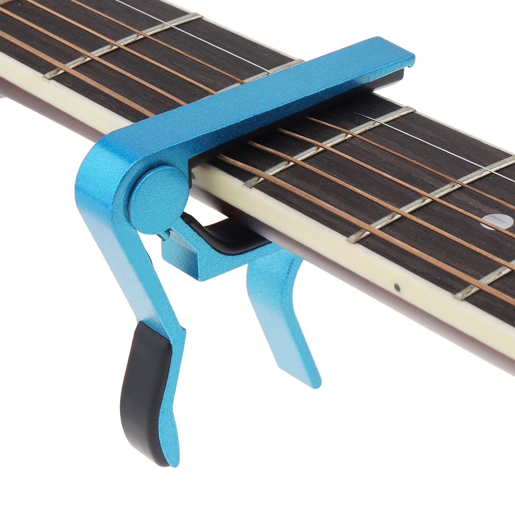 Capo Gitar Akustik / Klasik Universal 7 Warna Bahan Aluminum Alloy