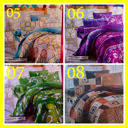 SEPREI IVANKA SIZE 180 X 200CM / sprei murah shabby