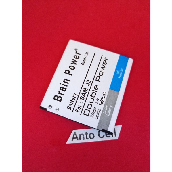 Baterai batre Samsung J2 Lama G360 J200 J200G J2 biasa double power