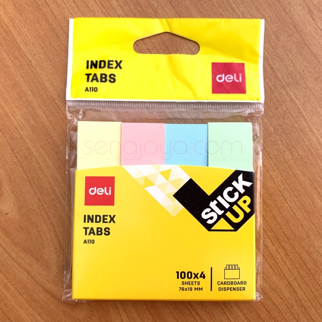 

Index Tabs A11002