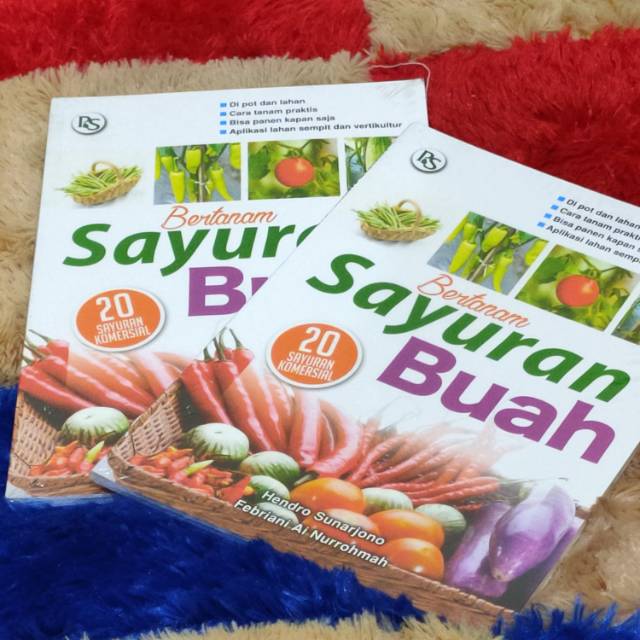 Buku Bertanam Sayuran Buah
