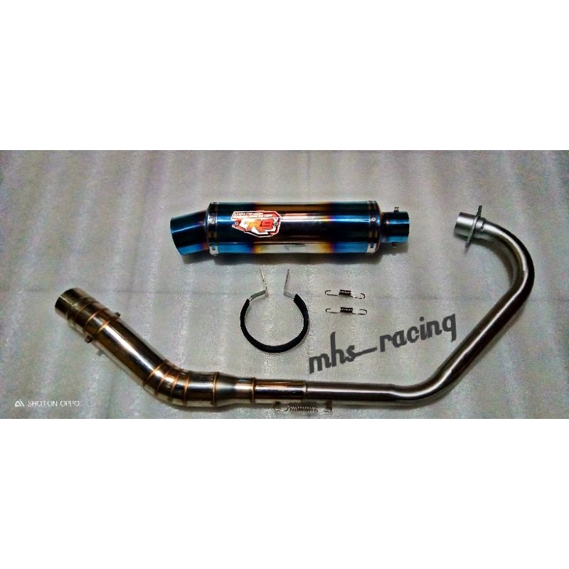 Knalpot R9 Mugello Untuk Verza Megapro Tiger Cb Old Vixion R15 Gsx150