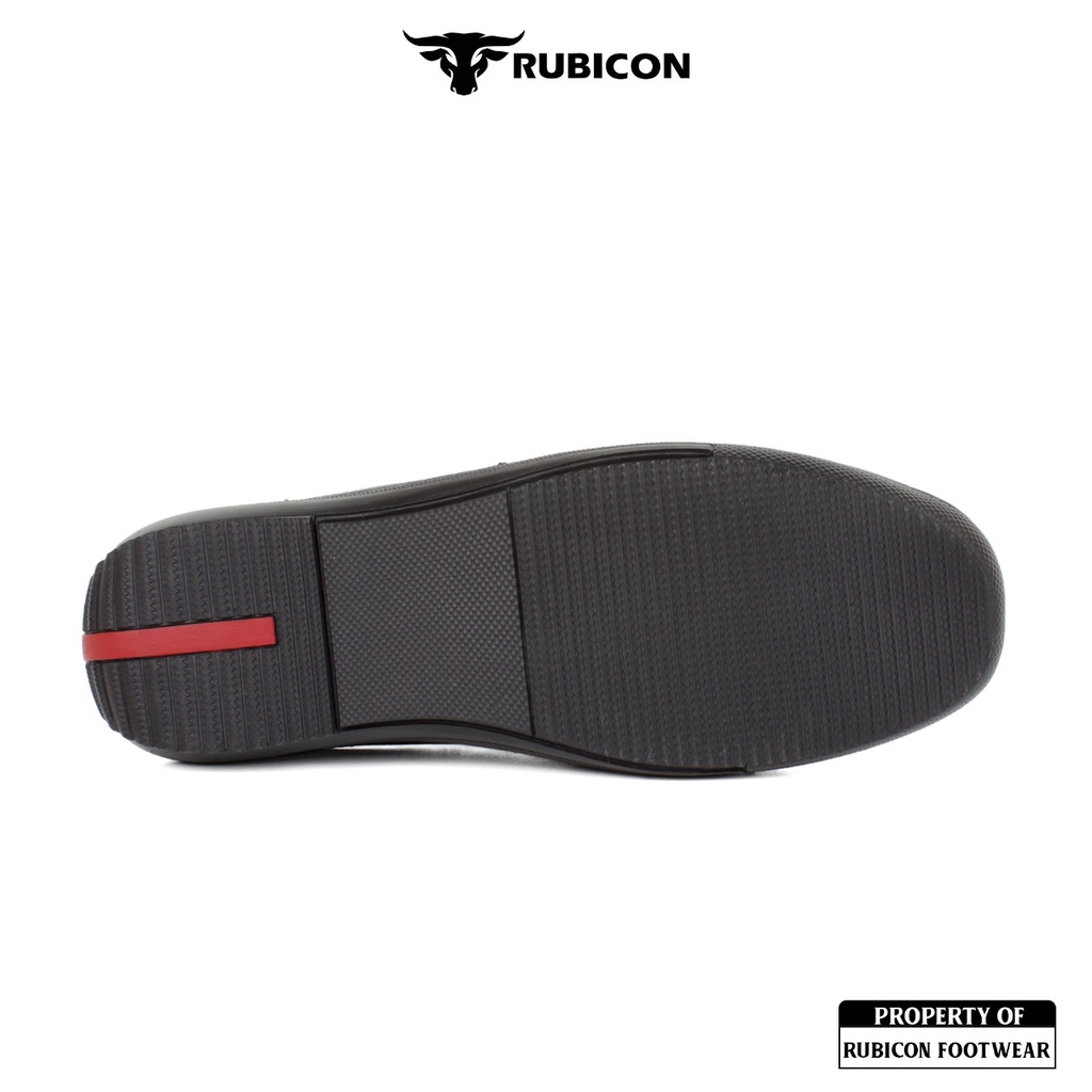 SEPATU CASUAL SLIP ON KULIT ASLI PRIA RUBICON PANGOLIN BUSTONG PREMIUM QUALITY LEATHER