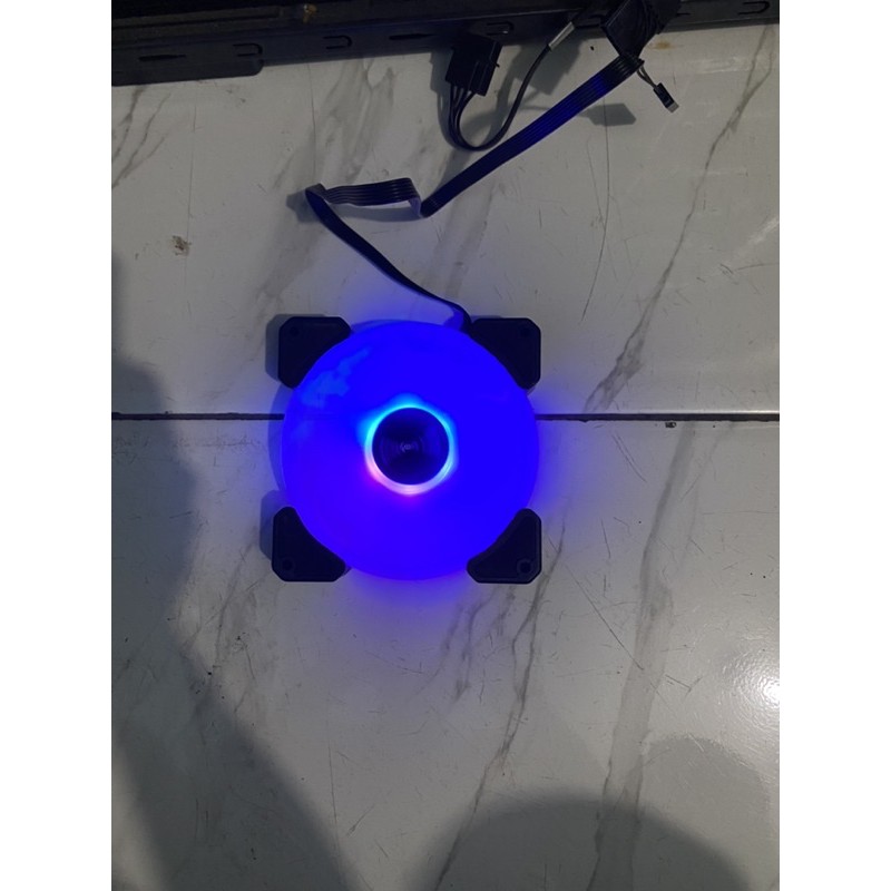 POWER UP ROVER RGB Auto Fan Casing 12CM AUTO RING LED - Fan Case 120mm