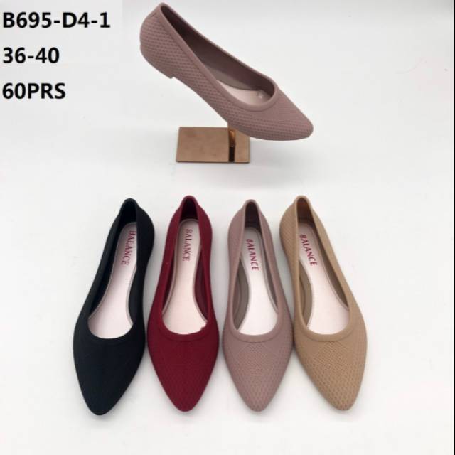  Balance  B 695 sepatu  flat shoes flat shoes jelly  sepatu  