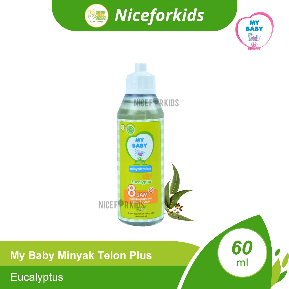 My Baby Minyak Telon Plus 60 / Minyak Telon Plus 150ml / Minyak Pijat Bayi My Baby