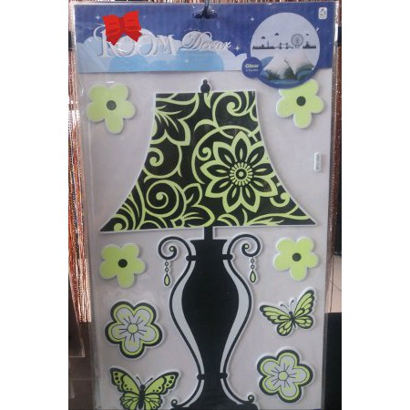 Wall Sticker Room Decor 3D Nuansa Lampu