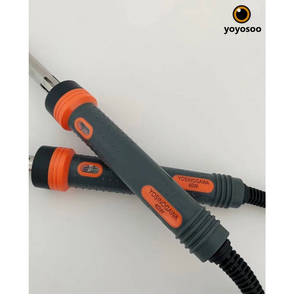 Solder MERK YOSINOGAWA 40W Soldering Timah Iron HIGH Quick Heat 40W-YOYOSOO