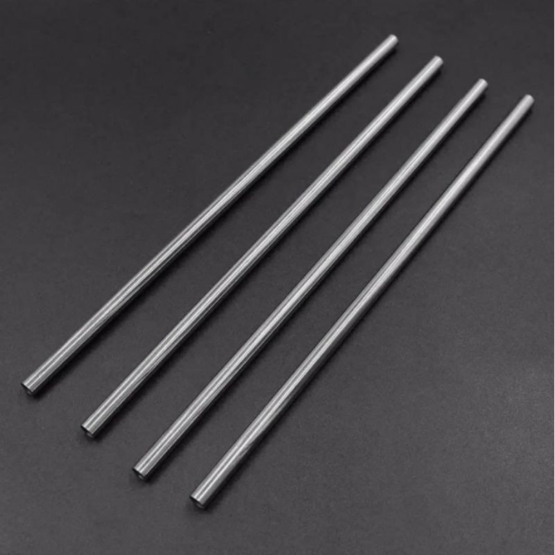 Sedotan Stainless Steel Model Tekuk Kualitas Terbaik ukuran 21cm (Model Lurus /Tekuk)