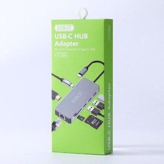 USB C HUB 9 IN 1 ROBOT HT390 ADAPTER USB Type C MACBOOK