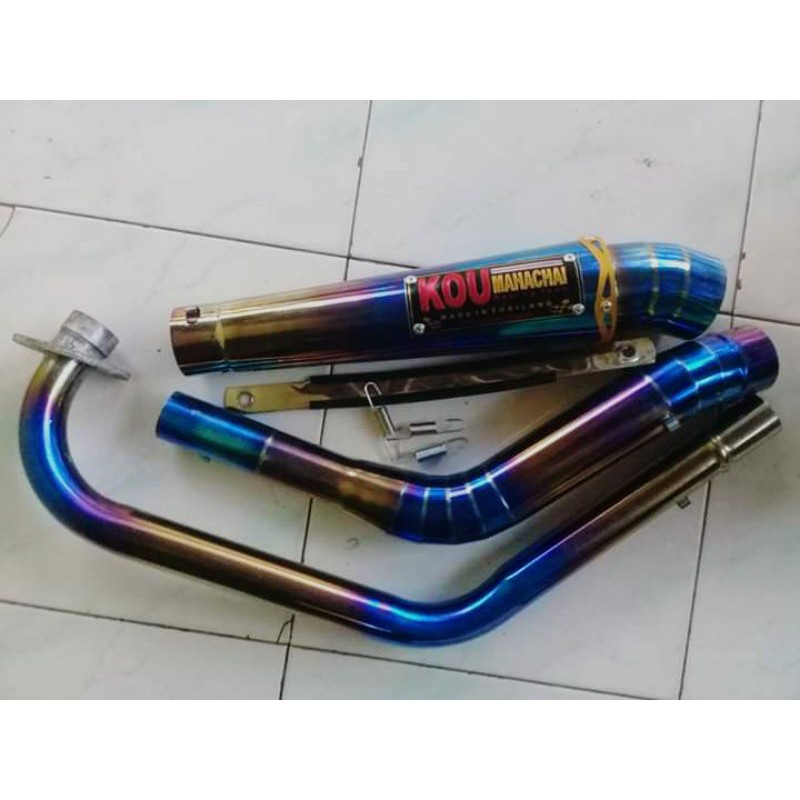 Knalpot Kidal KOU blu Vixion