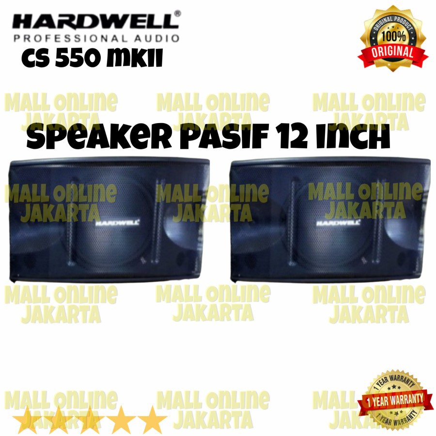 Speaker Pasif Hardwell 12 inch Cs 550 mkii Original Cs550 Cs 550mkii