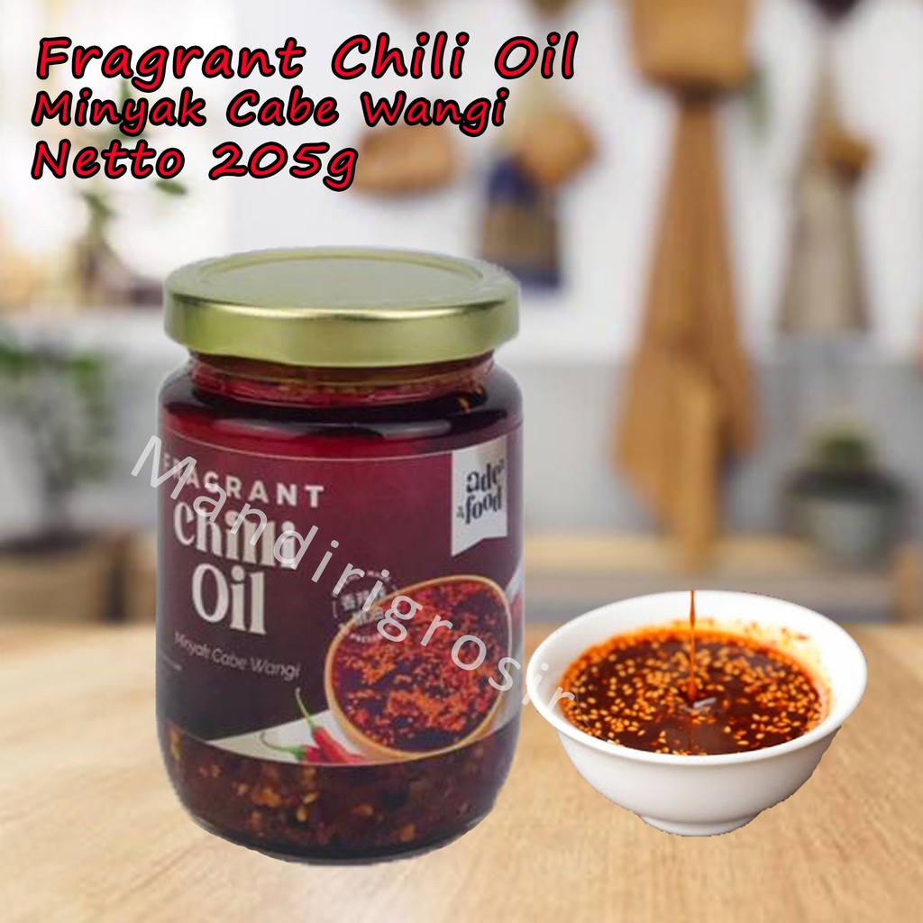 

Chilli Oil *Fragrant * Minyak Cabe Wangi * 205g