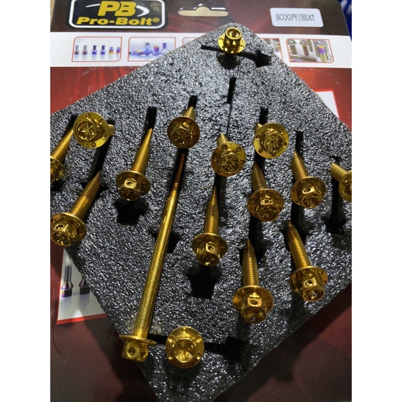 probolt baut cvt set flower thailand satria Fu beat flower full set cvt