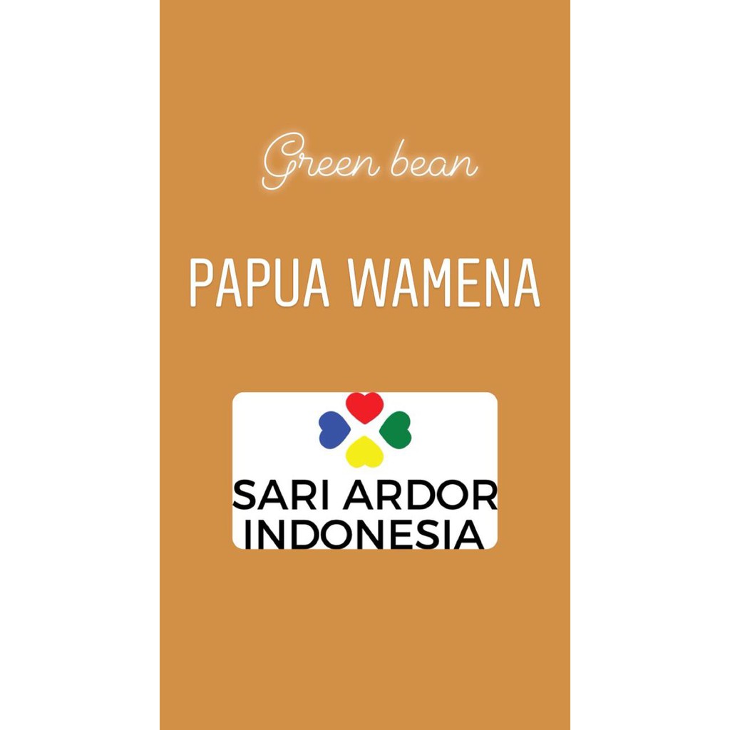 

Green Bean Arabica Papua Wamena 1 Kg