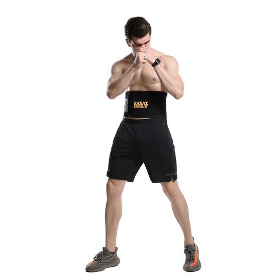 HB-837 sweat belt premium waist trimmer peramping pinggang / korset gym / pelindung pinggang