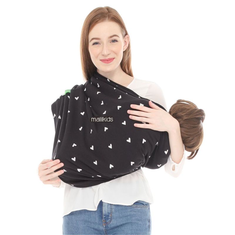 MALILKIDS GEOS Malilkids Love Noir Size L NEW