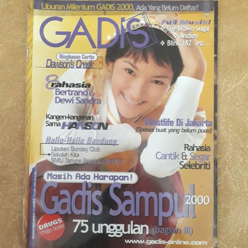 Majalah GADIS 6 - 15 Juni 2000