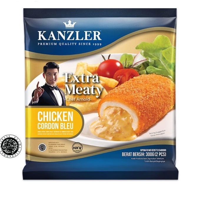 

Kanzler Chicken Cordon Blue 300gr