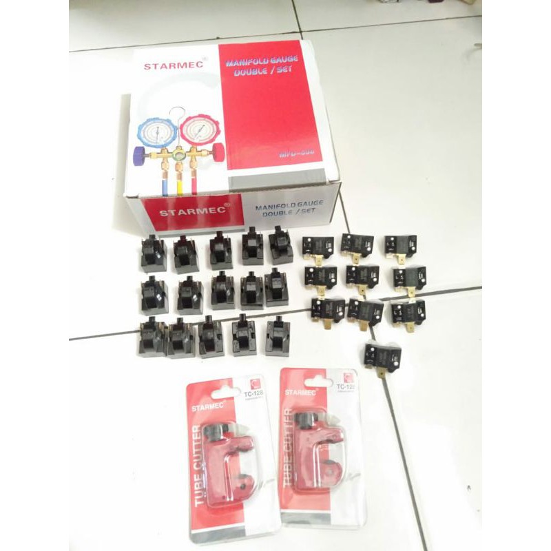 Alat Alat Service Kulkas + Manifold Double