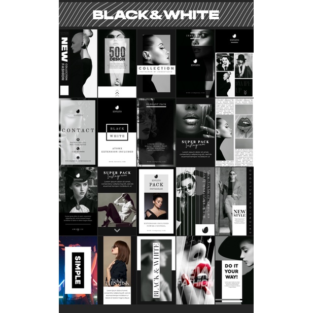 Atomx 1200+ Instagram Stories Big Pack - After Effects Extension