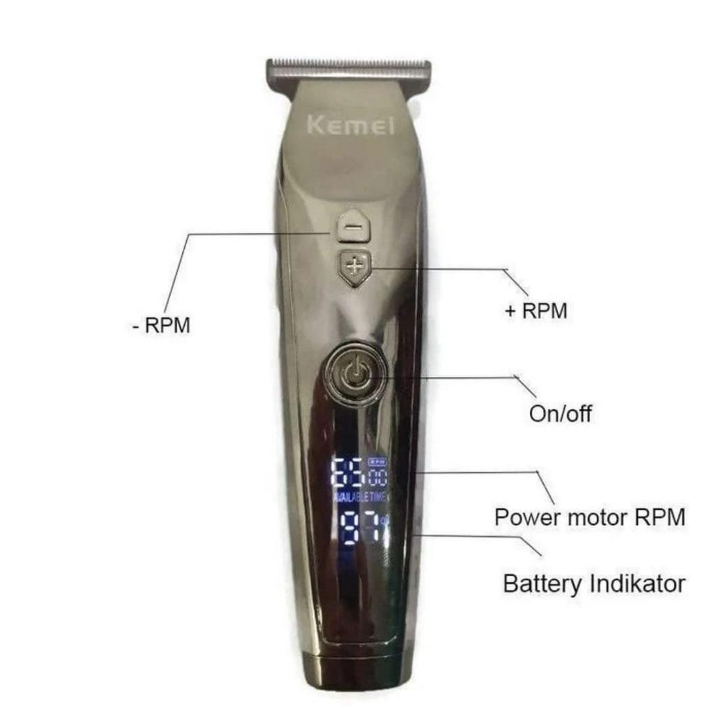 Alat Cukur Rambut Kemei km-126 LCD DISPLAY / Baby Cut Professional