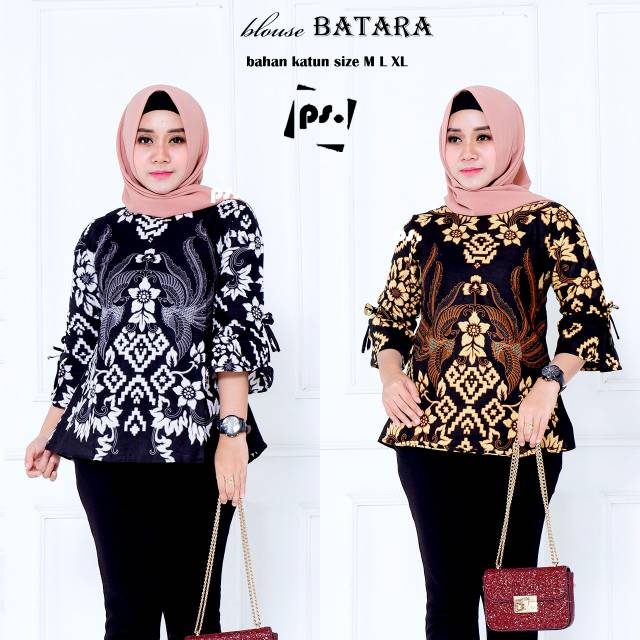 Batik Blouse Batara Modern Fashion Wanita Batik Solo