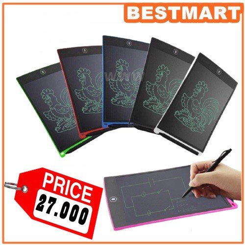 TABLET PAPAN TULIS GAMBAR / WRITING BOARD DIGITAL / LCD DRAWING LAYAR 8.5 inch