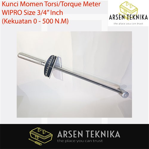 Kunci Momen Torsi Torque Meter 3per4 inch WIPRO