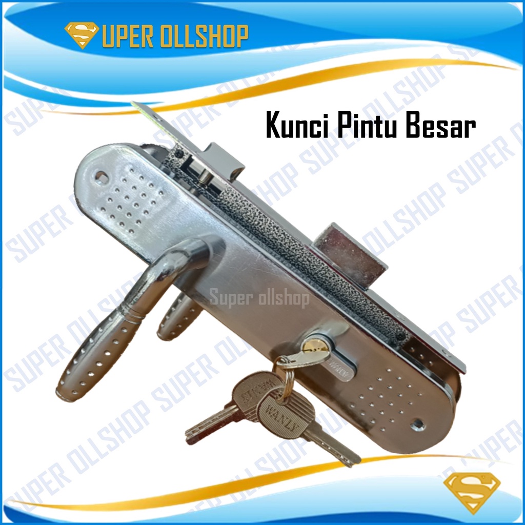Handel Besar Babet 25 cm | Kunci Pintu Rumah Besar | Handel Besar Babet | Slot Kunci Pintu Rumah