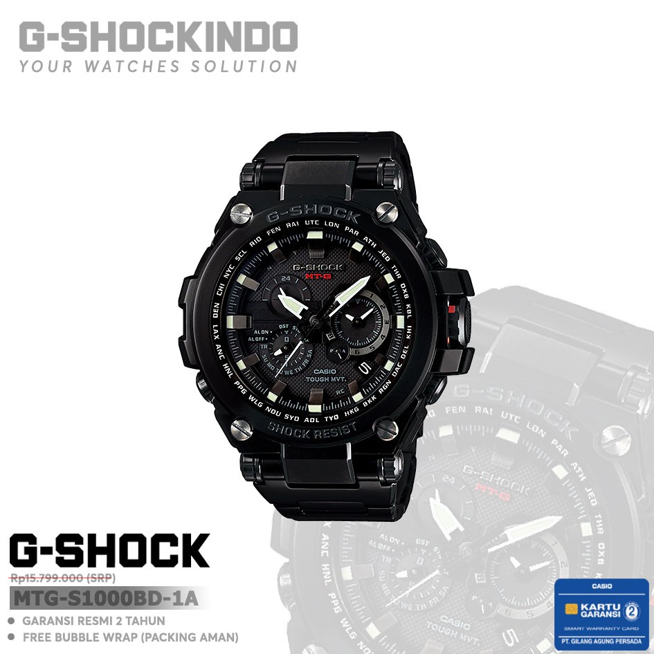 Casio G-Shock MTG-S1000BD-1A / MTG-S1000BD-1ADR Original