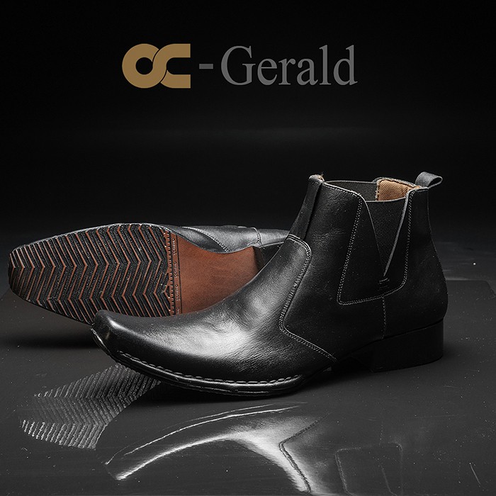 OC-GERALD BEST SELLER SEPATU PRIA KULIT ASLI