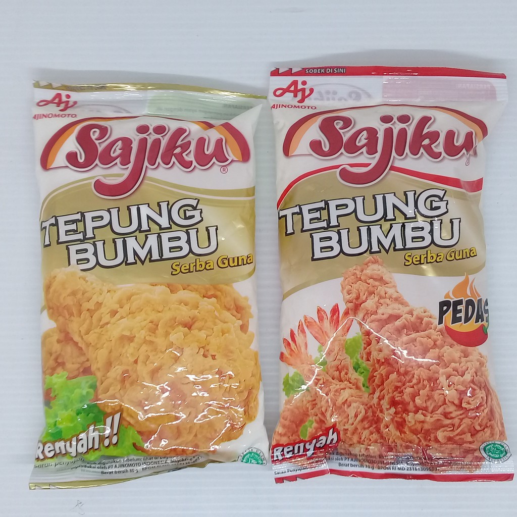 

Sajiku Tepung Bumbu Serba Guna Renyah Praktis