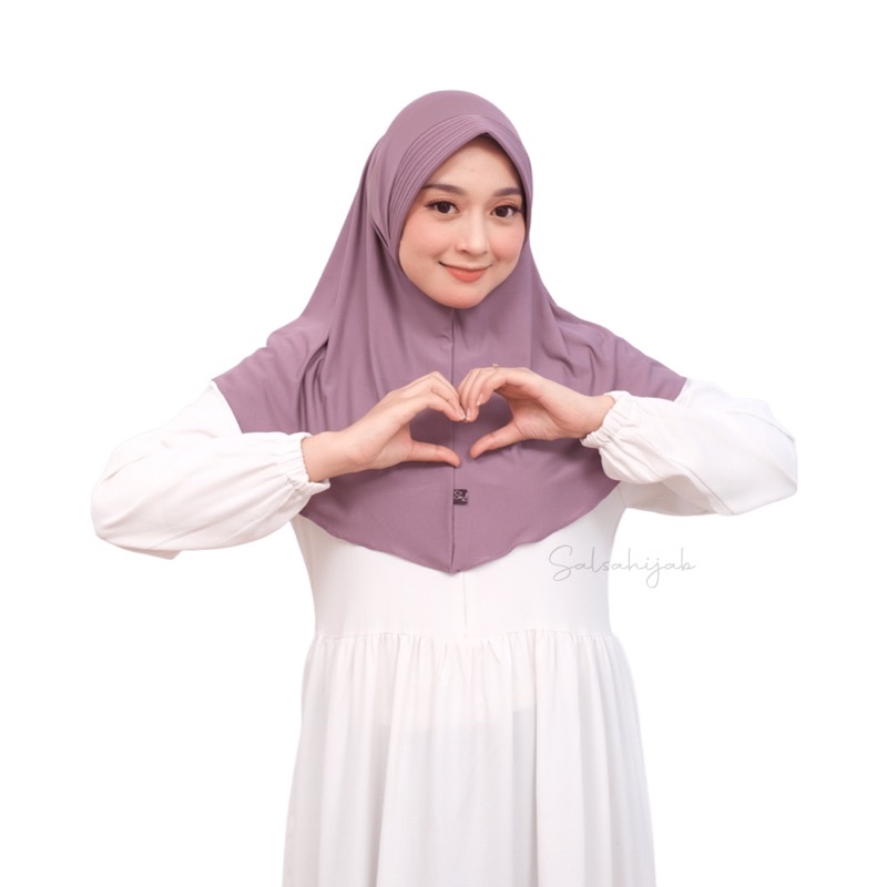 Hijab bergo/Bergo Hamidah / bergo sport / jersey grade A+ KERUDUNG BERGO