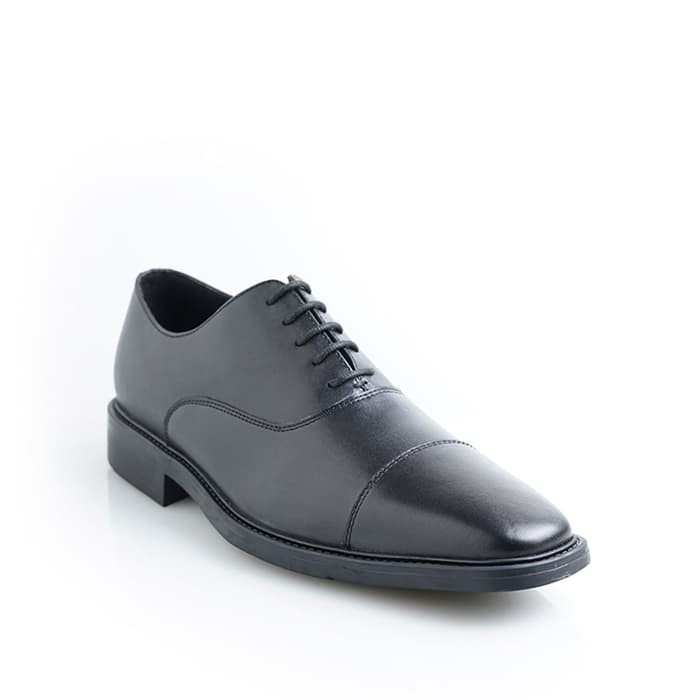 Prabu - Sepatu Pantofel Pria Naka - Black