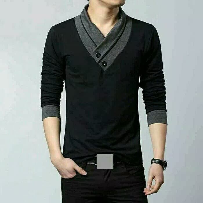 BAJU KAOS PRIA MODEL KOREA HARGA MURAH/KAOS CASUAL