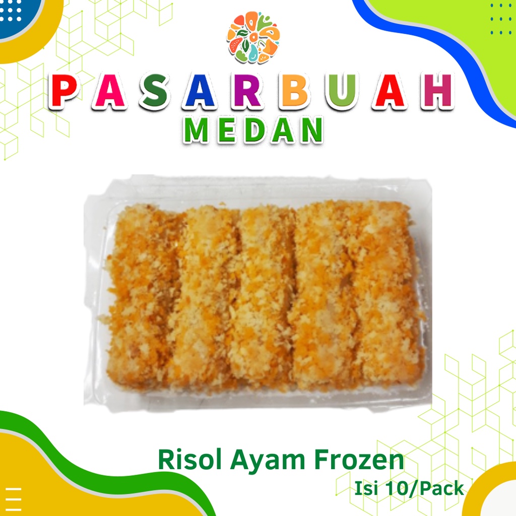 

Distributor RISOL AYAM FROZEN - RISOL AYAM MEDAN ISI 10/PACK - Pasar Buah Medan