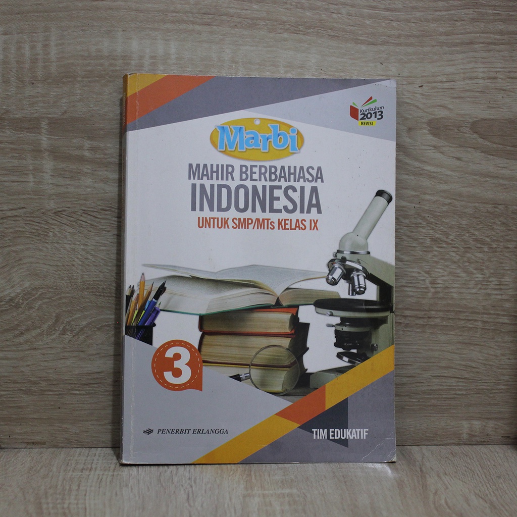 

Buku Pelajaran Mahir Berbahasa Indonesia SMP/MTs Kelas IX ( Bekas )