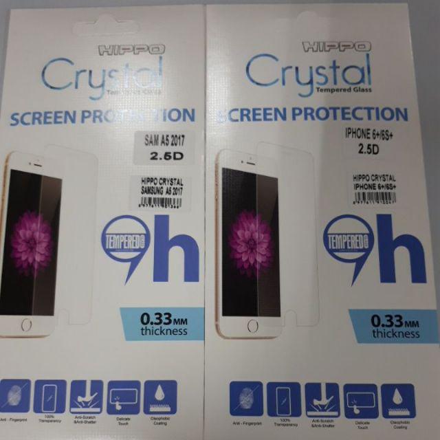 Hippo Crystal Iphone 6G Plus 6S Plus Tempered Glass Screen