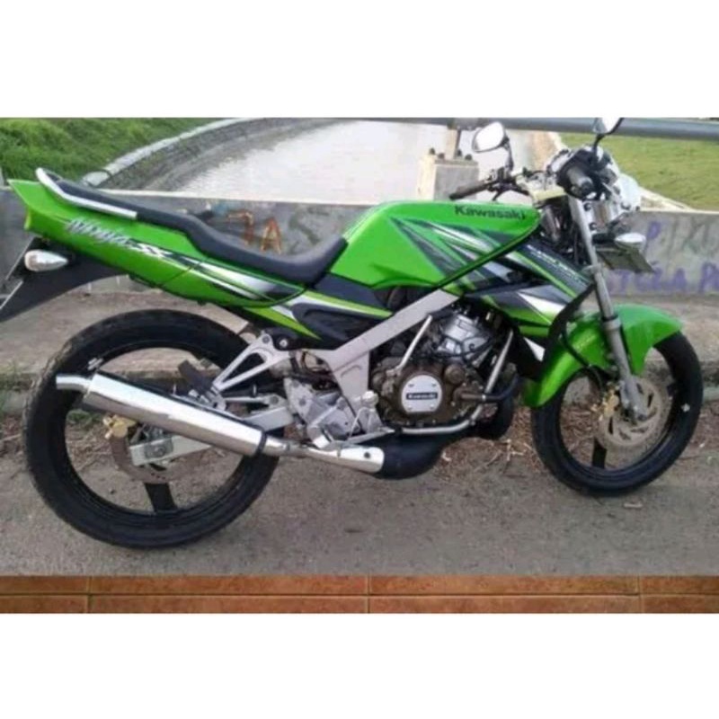 striping kawasaki ninja ss 2013 hijau