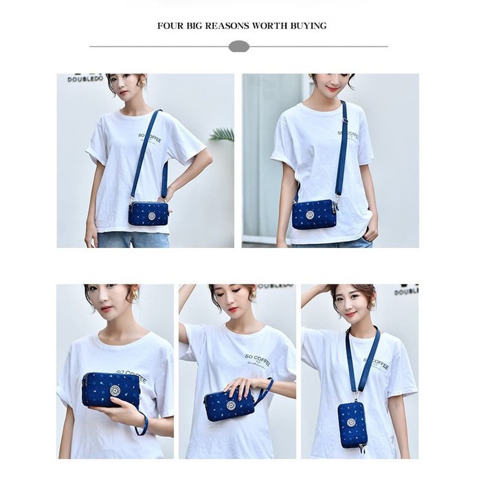 TAS SELEMPANG WANITA SLEMPANG SLING BAG KECIL MINI FASHION CEWEK KOREA SIMPLE IMPORT MURAH COD GF614