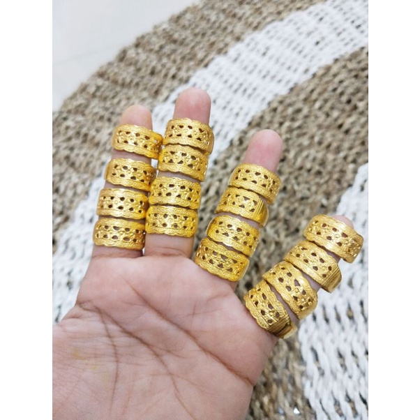 cincin tembaga Lapisan emas 07