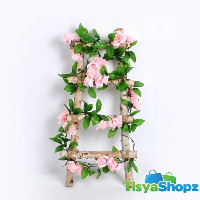 Bunga Mawar Rambat X9 / bunga sulur rambat bunga mawar rose plastik artificial