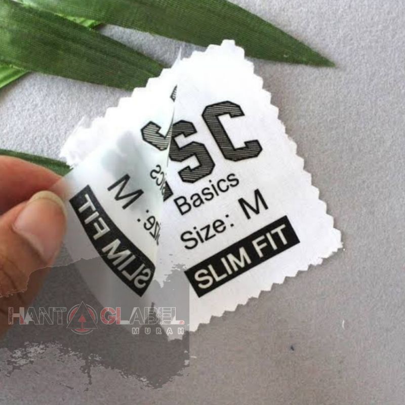 

Label Baju / Label Hijab / Label Nama Setrika