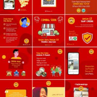 jasa desain logo,feed instagram,konten olshop biar menarik