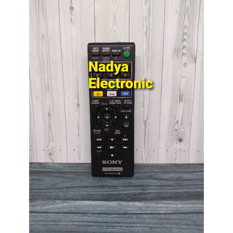 REMOTE REMOT DVD HOME THEATER SONY RM-AMU142 ORIGINAL ASLI