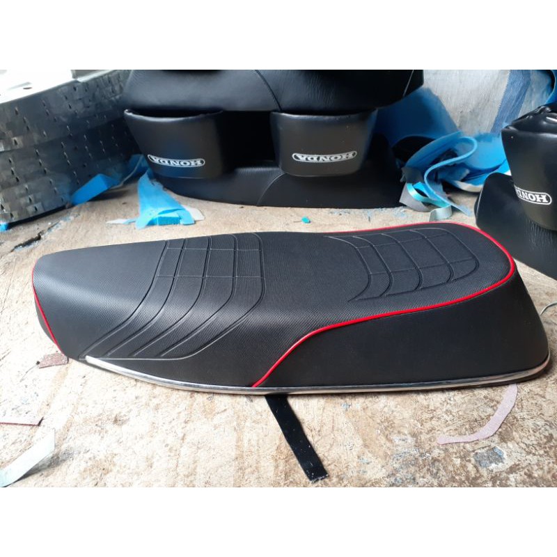 jok c70 racing jok pitung racing lis merah sepon anti gembos