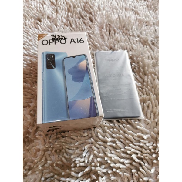 Oppo A16 Ram 3 32GB Fulset Garansi Resmi