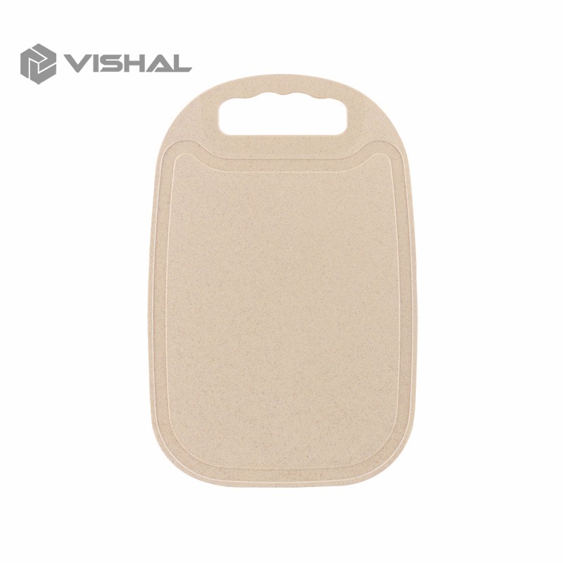 VISHAL Talenan Bahan Jerami Gandum Cutting Board/ Alat Dapur Talenan Jerami Gandum Pengiriman Acak